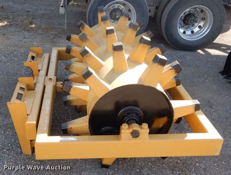 used skid steer roller|sheepsfoot roller for skid steer.